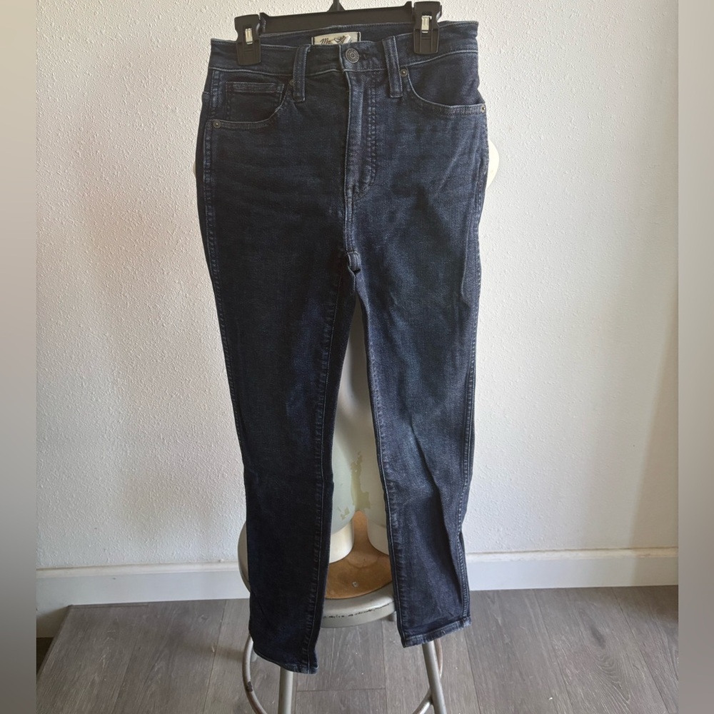 Madewell High Rise Dark Jeans